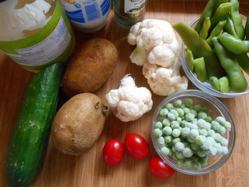 Фото приготовление рецепта: Болгарский картофельный салат шаг №1