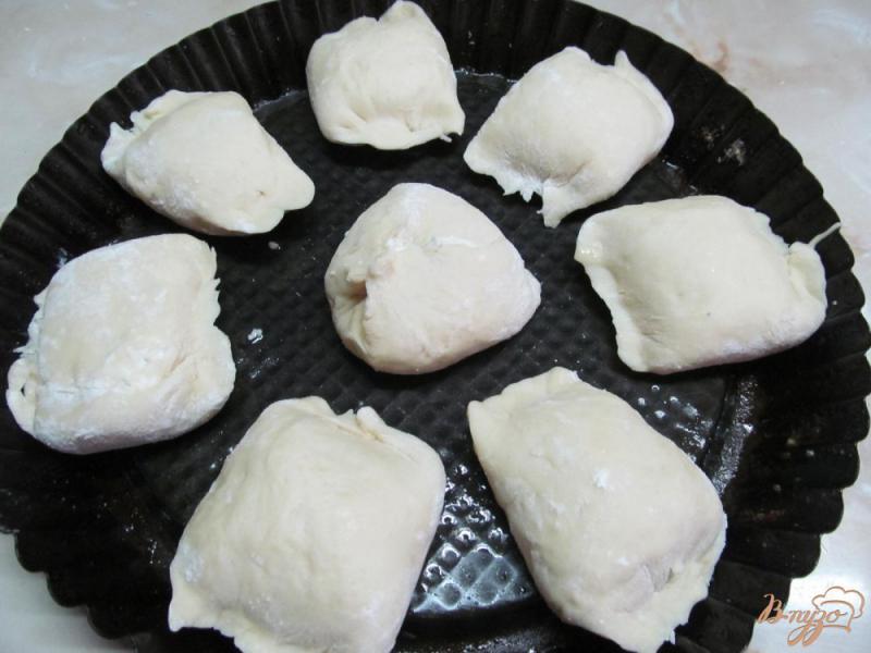 Фото приготовление рецепта: Пирожки малыши с творогом шаг №10
