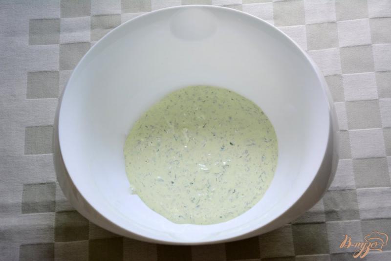 Фото приготовление рецепта: Шашлык в зеленом соусе шаг №2