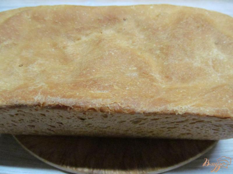 Фото приготовление рецепта: Хлеб на кислом молоке с манкой шаг №10