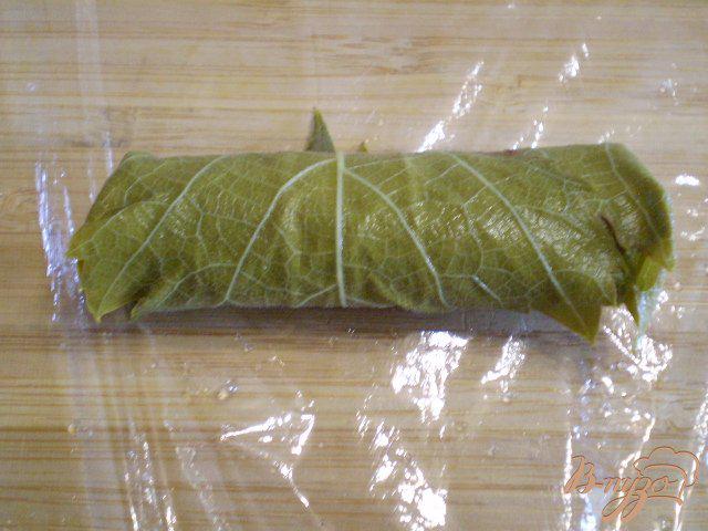 Фото приготовление рецепта: Замороженные виноградные листья шаг №5