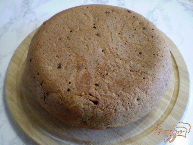 Фото приготовление рецепта: Пирог в мультиварке с черной смородиной шаг №9