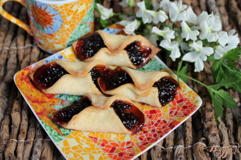 Фото приготовление рецепта: Печенье с виноградным джемом шаг №7