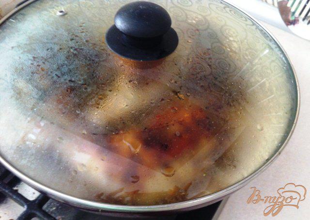 Фото приготовление рецепта: Куриные окорочка в горчичном маринаде шаг №7