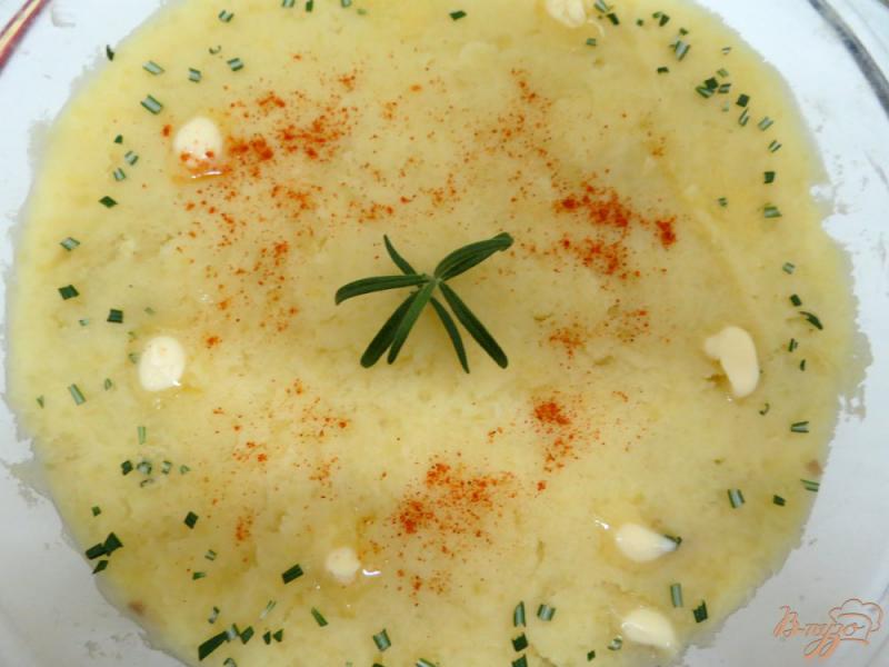 Фото приготовление рецепта: Картофельная запеканка с шампиньонами шаг №7
