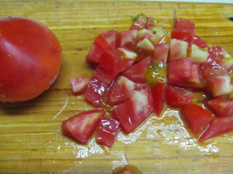 Фото приготовление рецепта: Фаршированный перец овощами шаг №4