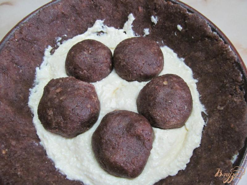 Фото приготовление рецепта: Творожный пирог с хлебной крошкой шаг №9