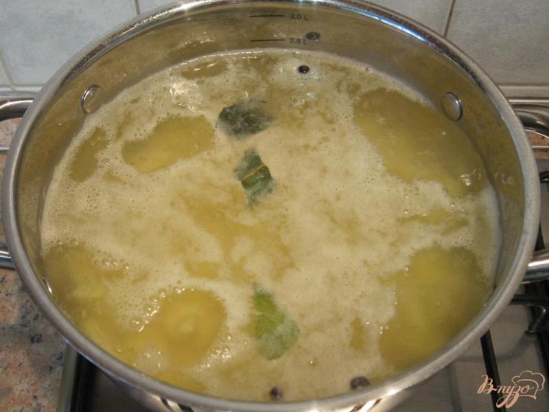 Фото приготовление рецепта: Картофельный быстрый суп шаг №7