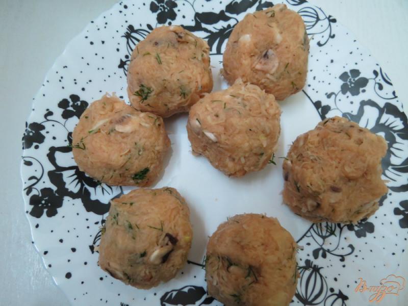 Фото приготовление рецепта: Картофельные оладьи без яиц шаг №6