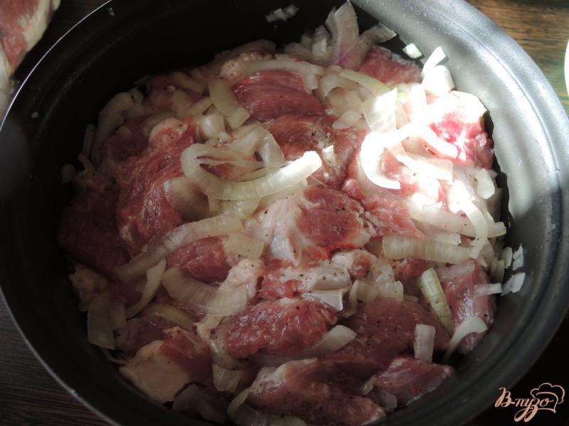Фото приготовление рецепта: Шашлык в томатном соке шаг №9