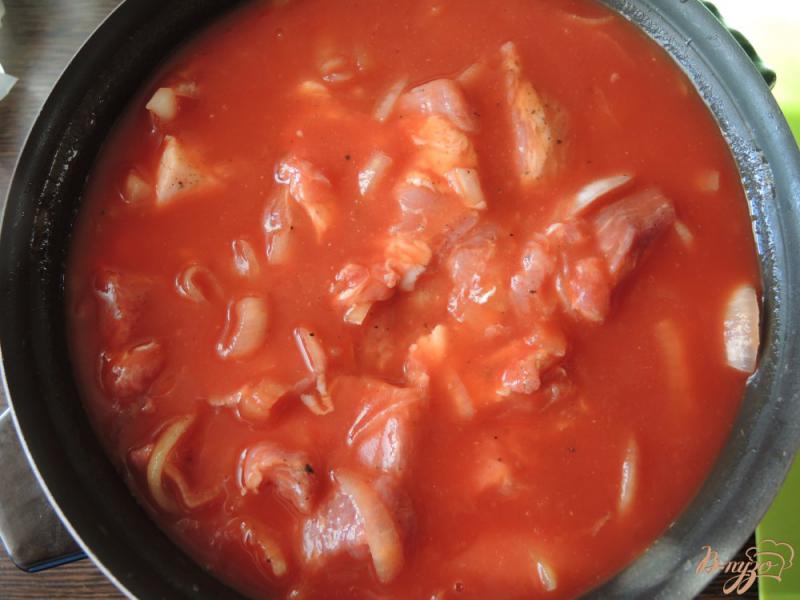 Фото приготовление рецепта: Шашлык в томатном соке шаг №10
