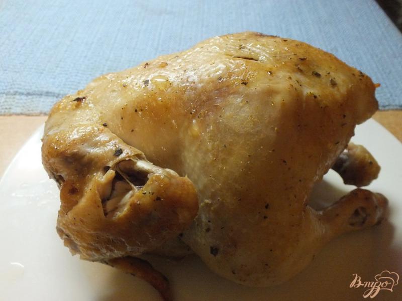 Фото приготовление рецепта: Цыпленок запеченный в рукаве в соевом маринаде шаг №5