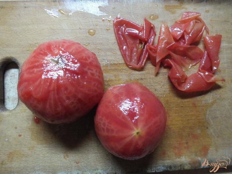 Фото приготовление рецепта: Горячий томатный суп шаг №3