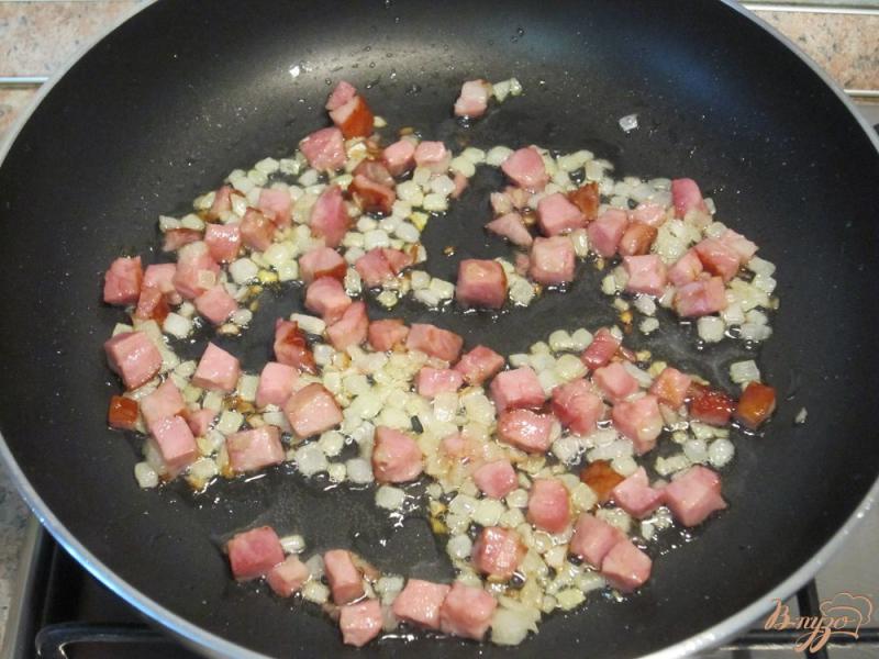 Фото приготовление рецепта: Тортилья с грибами и картофелем шаг №5