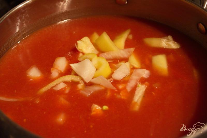 Фото приготовление рецепта: Томатный соус из сока шаг №4