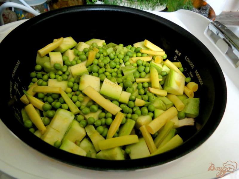 Фото приготовление рецепта: Рагу овощное в мультиварке шаг №5