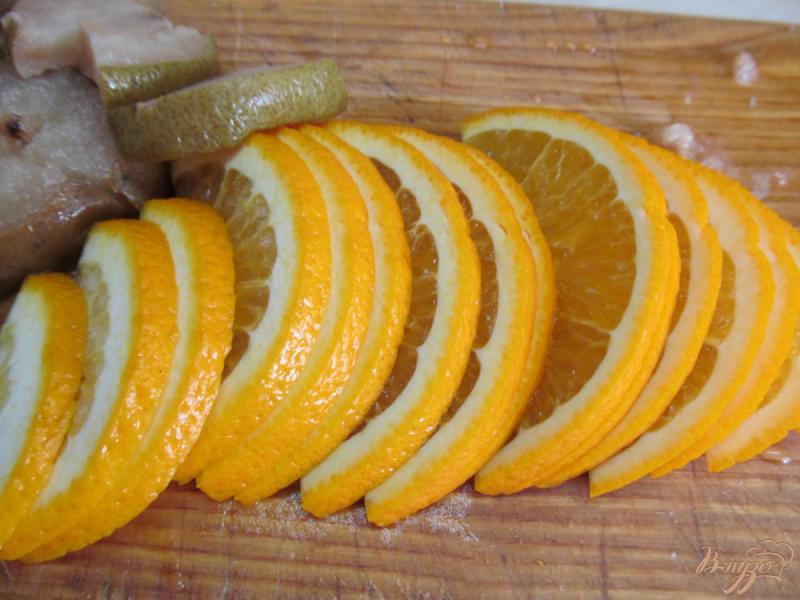 Фото приготовление рецепта: Апельсиновый гратен шаг №2