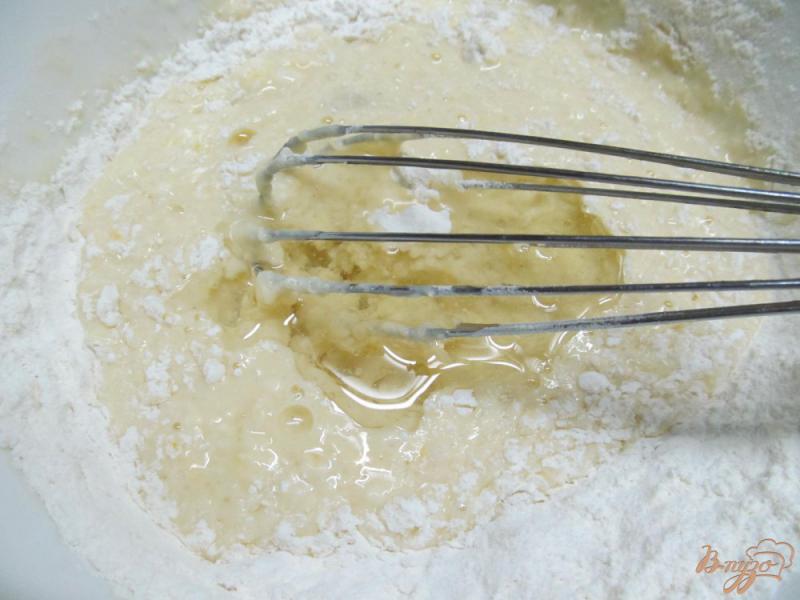 Фото приготовление рецепта: Блинчики с творожно-кабачковой начинкой шаг №5