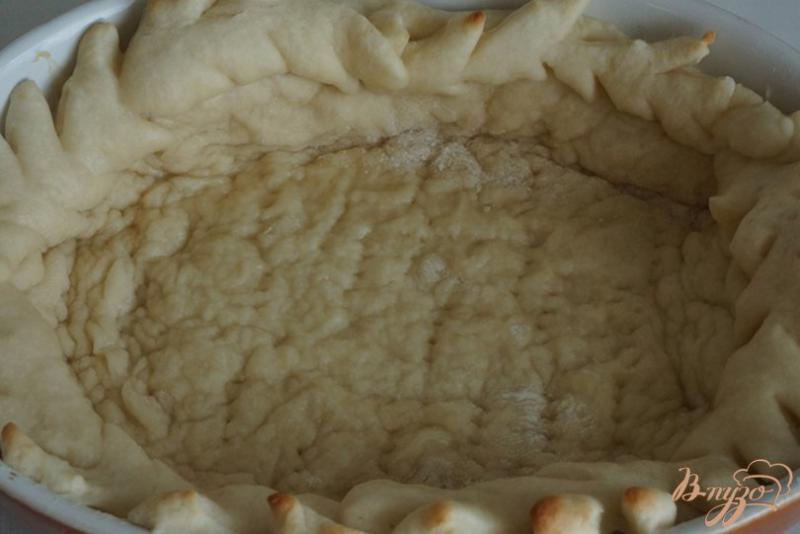 Фото приготовление рецепта: Овощной пирог с тестом на огуречном рассоле шаг №3