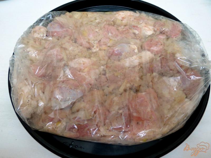 Фото приготовление рецепта: Свинина запеченная в рукаве шаг №5