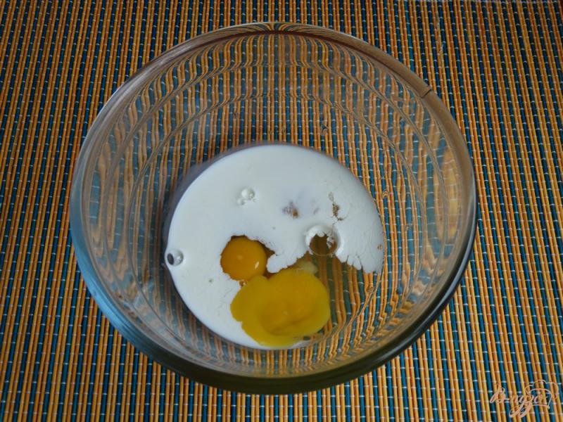 Фото приготовление рецепта: Индюшиные тефтели с омлетной начинкой шаг №1
