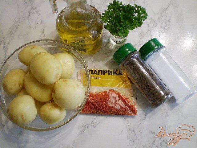 Фото приготовление рецепта: Молодой картофель со специями шаг №1