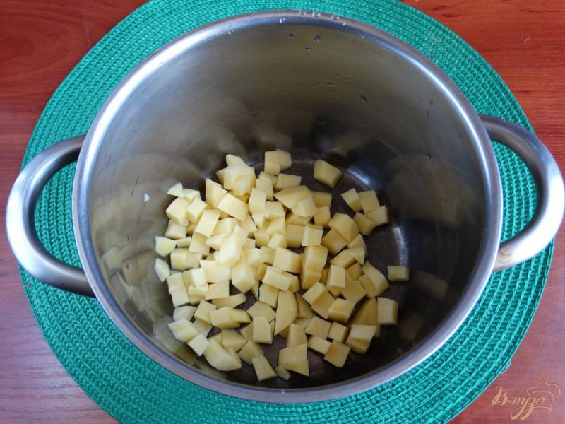 Фото приготовление рецепта: Походный суп со шпротами шаг №1