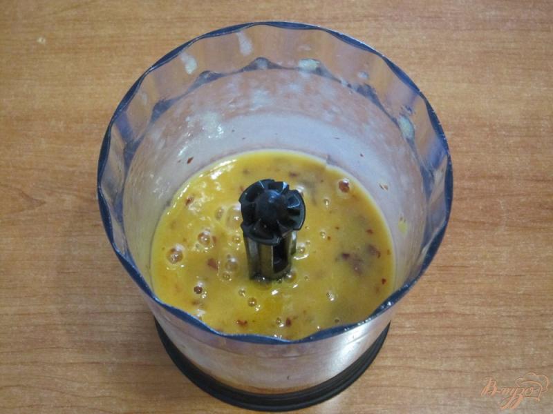 Фото приготовление рецепта: Смузи из персиков с йогуртом шаг №3