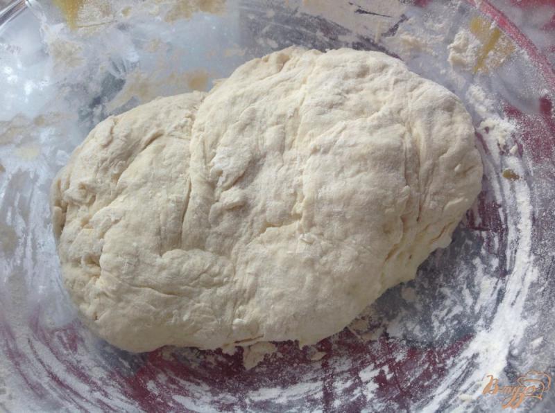 Фото приготовление рецепта: Хлеб на кефире без дрожжей шаг №1