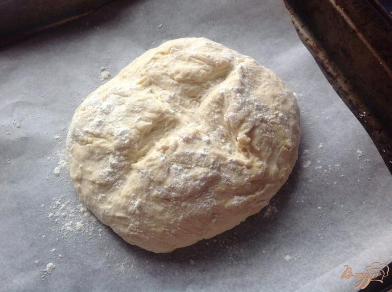 Фото приготовление рецепта: Хлеб на кефире без дрожжей шаг №2