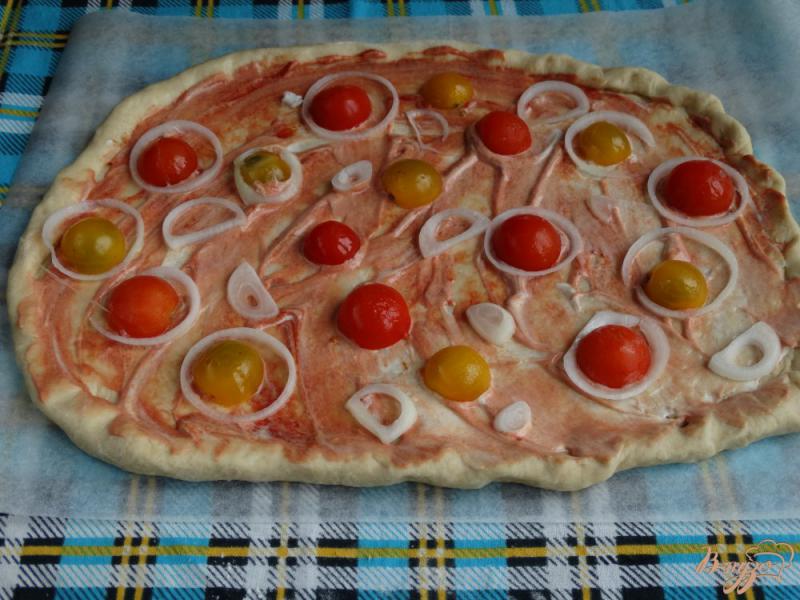 Фото приготовление рецепта: Пицца с цветной капустой шаг №6