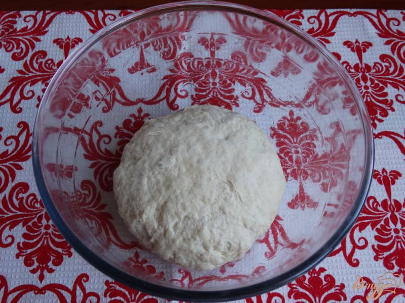 Фото приготовление рецепта: Тунисский хлеб на манке шаг №8