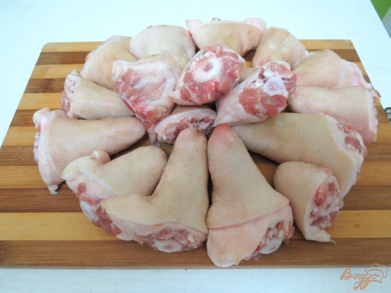 Фото приготовление рецепта: Свиные хвостики в остром соусе шаг №1