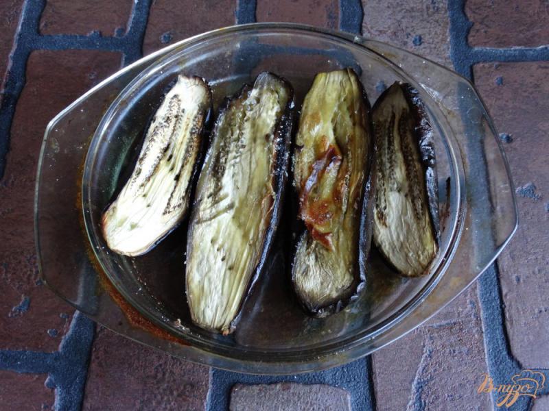 Фото приготовление рецепта: Паста из баклажанов на греческий манер шаг №2