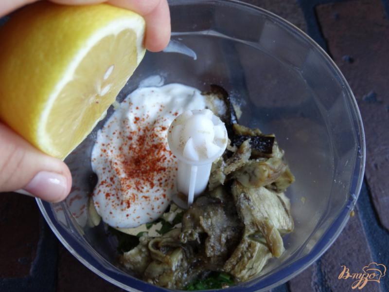 Фото приготовление рецепта: Паста из баклажанов на греческий манер шаг №10
