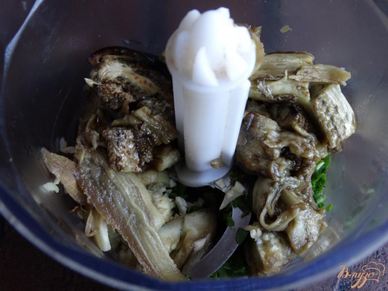 Фото приготовление рецепта: Паста из баклажанов на греческий манер шаг №7