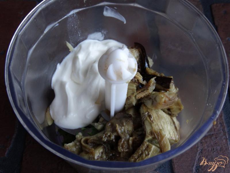 Фото приготовление рецепта: Паста из баклажанов на греческий манер шаг №8