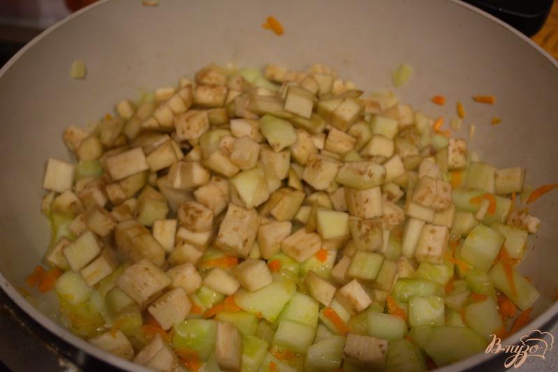 Фото приготовление рецепта: Овощное рагу с баклажаном шаг №6
