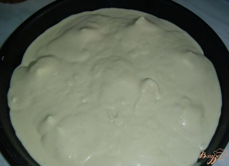 Фото приготовление рецепта: Пирог из топленого молока с творогом шаг №5