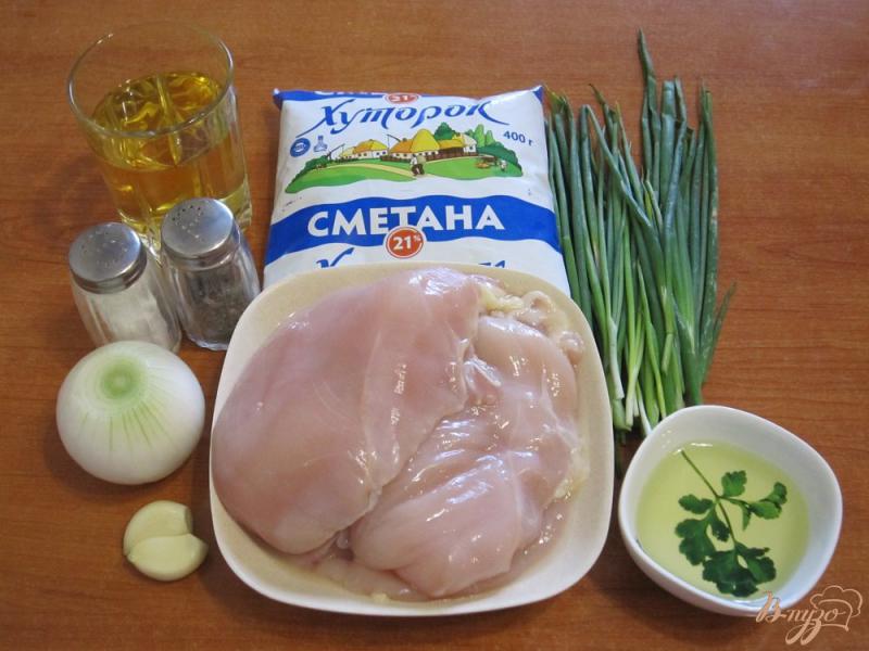 Фото приготовление рецепта: Стейки из курицы с соусом шаг №1