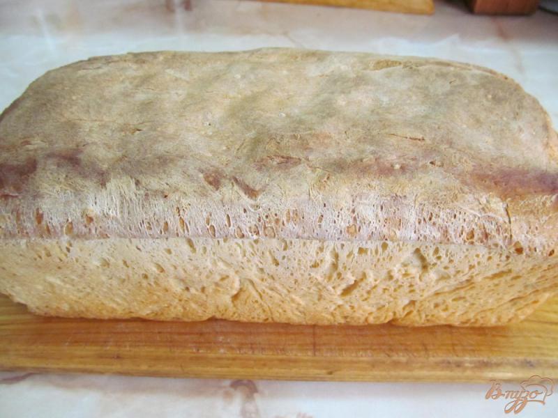 Фото приготовление рецепта: Хлеб на сыворотке с семенами горчицы шаг №6