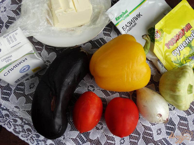 Фото приготовление рецепта: Овощи тушеные в сливках шаг №1
