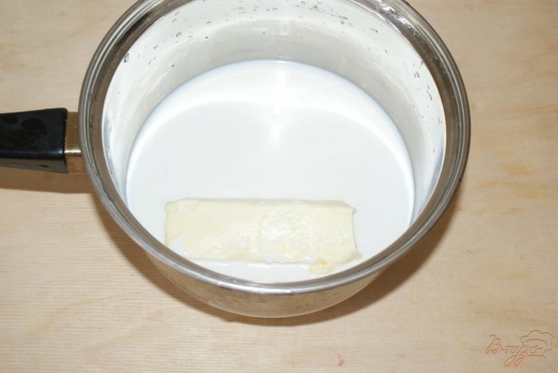 Фото приготовление рецепта: Манник на молоке из ржаной муки шаг №2