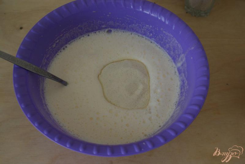 Фото приготовление рецепта: Манник на молоке из ржаной муки шаг №5