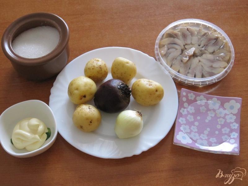 Фото приготовление рецепта: Тарталетки из картофеля с сельдью шаг №1