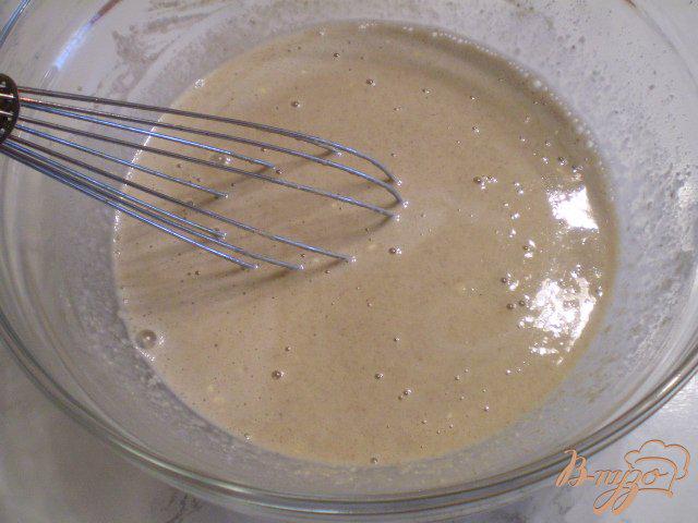 Фото приготовление рецепта: Блинчики соленые с гречневой мукой шаг №4