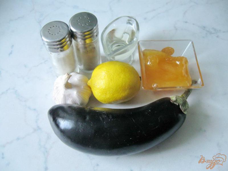 Фото приготовление рецепта: Баклажаны в кисло-сладкой карамельной заливке шаг №1