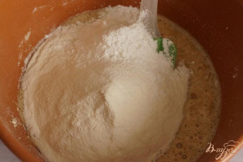 Фото приготовление рецепта: Имбирно-ореховое печенье с рисовой мукой шаг №6