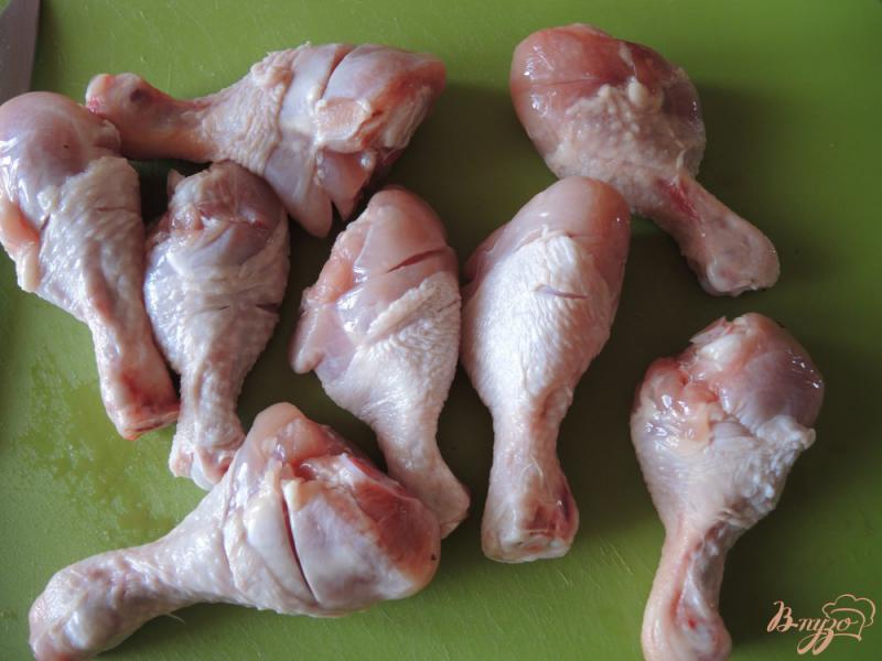 Фото приготовление рецепта: Курица с овощами и пастой карри шаг №1