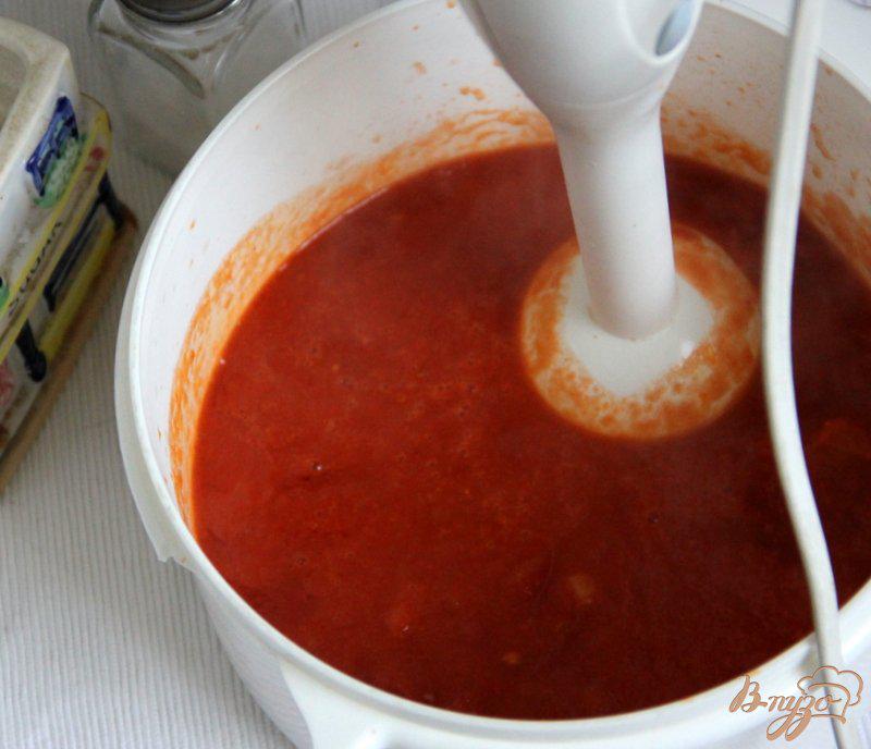 Фото приготовление рецепта: Тефтельки в томатном соусе по-итальянски шаг №6